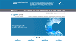 Desktop Screenshot of cogentskills.com